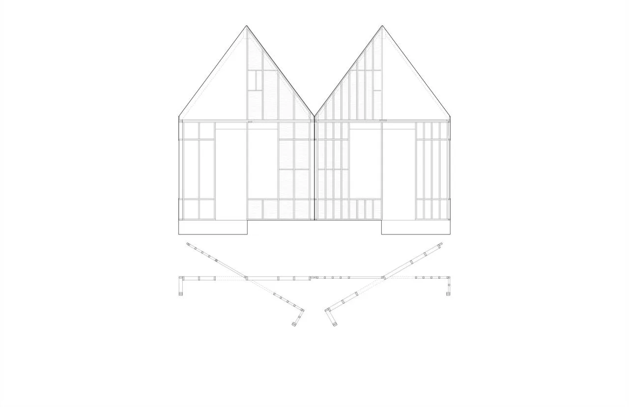 BIM Architecture | Bruges Double Exhibition Pavilion/PARA