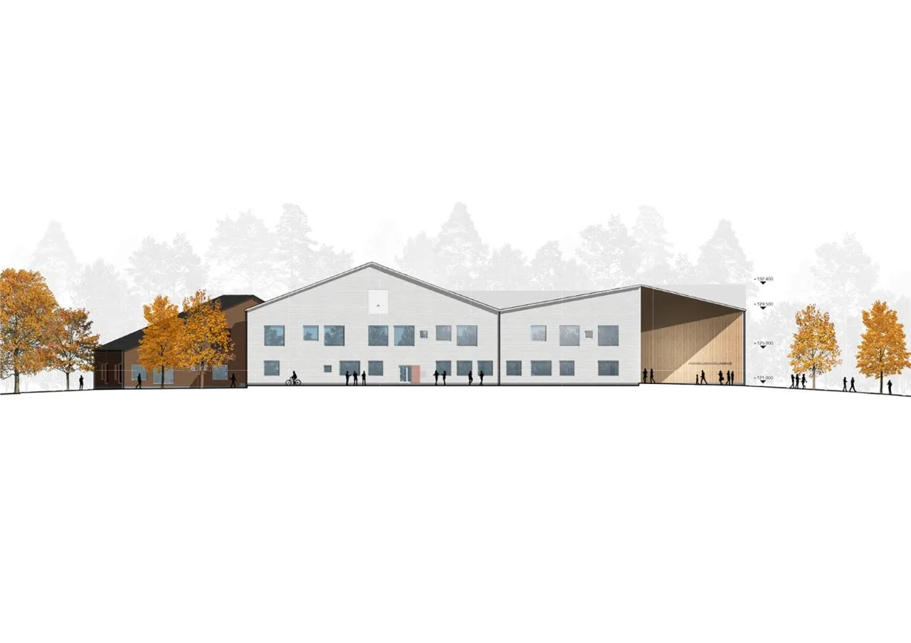 BIM Architecture | Hankasalmi School/Parviainen Architects