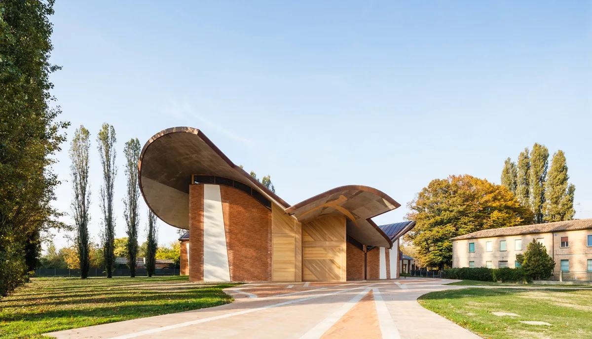 BIM Architecture | Suspended Roof: Church and Diocese Complex/Miralles Tagliabue EMBT