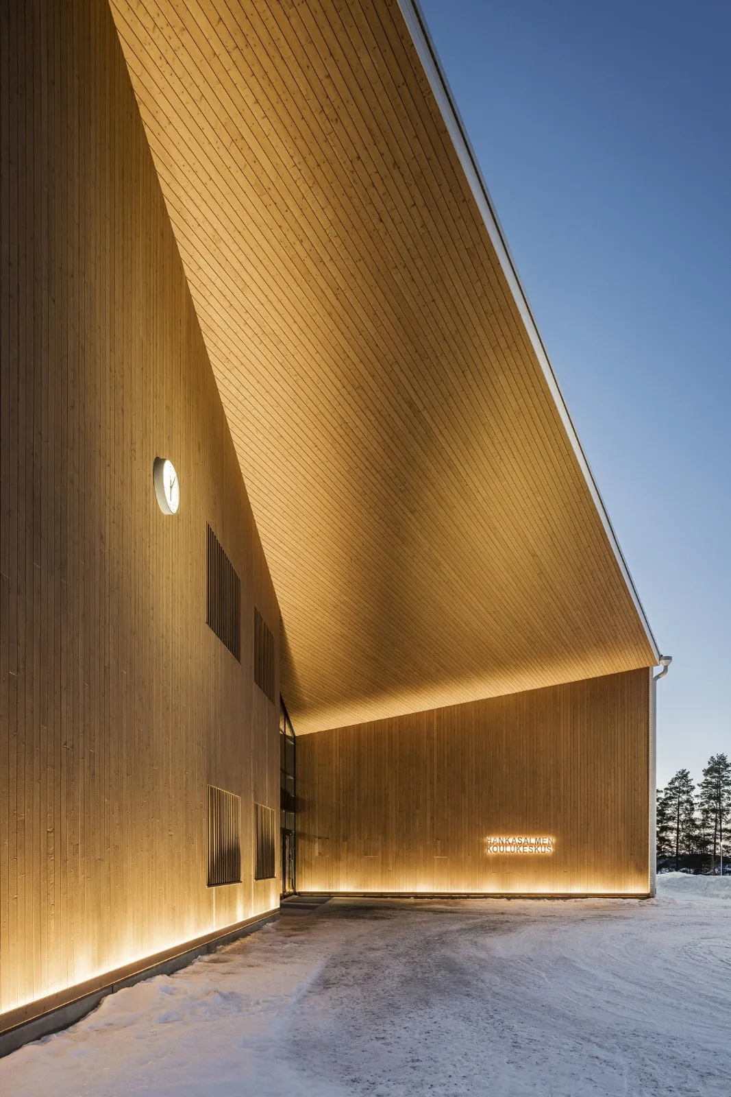 BIM Architecture | Hankasalmi School/Parviainen Architects