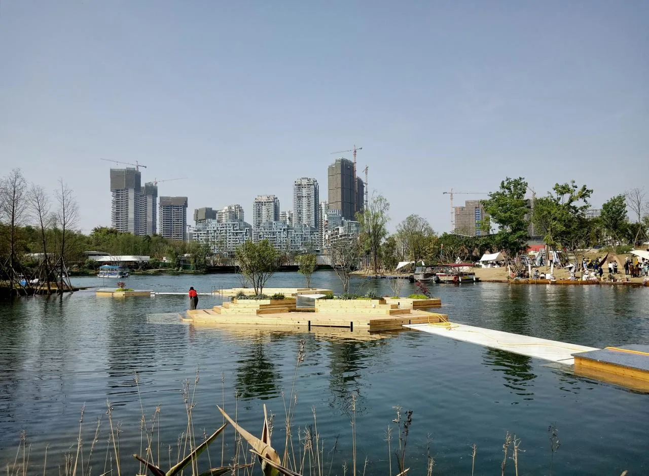 BIM Architecture | Chengdu Luhu Sky Floating Island/unarchitecte