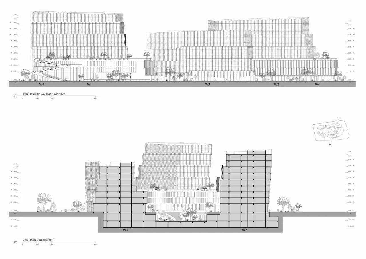BIM Architecture | Xishan Zhigu - Beijing Collaborative Innovation Park/CAA Architecture Firm
