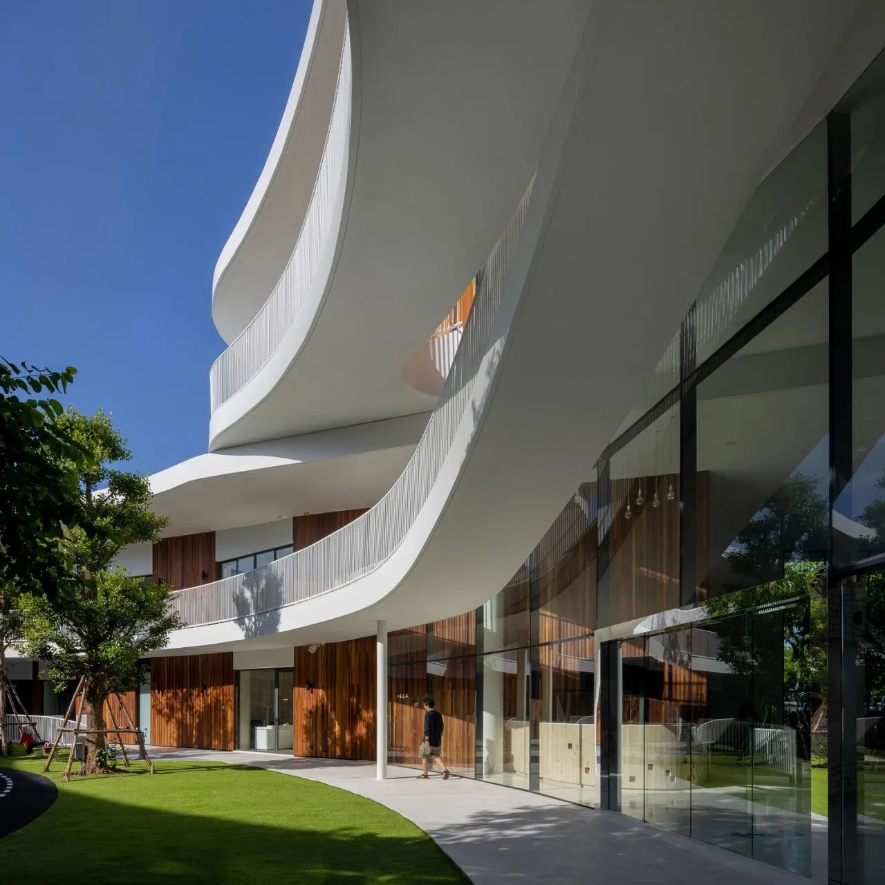 BIM Architecture | Kindergarten Space Full of Childhood in Bangkok, Thailand/Plan Architect
