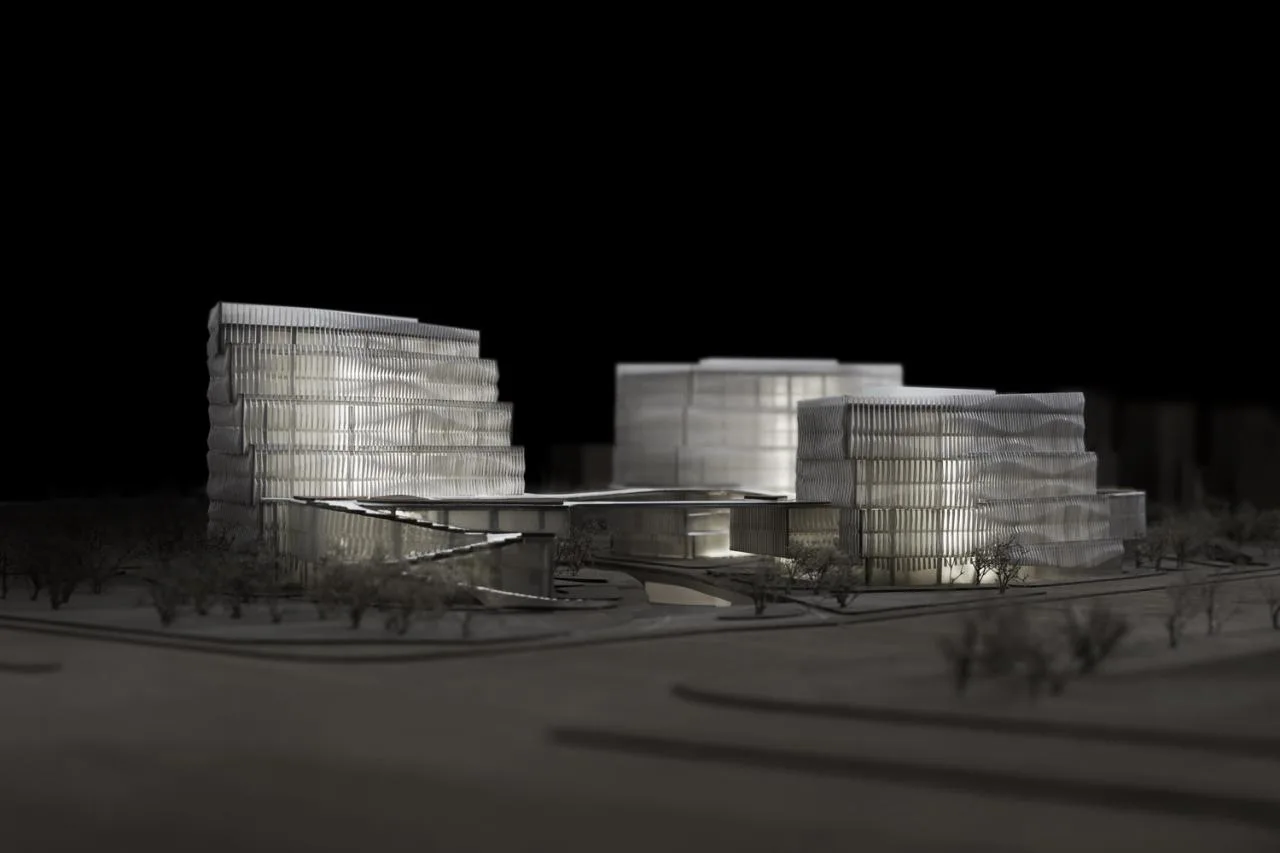 BIM Architecture | Xishan Zhigu - Beijing Collaborative Innovation Park/CAA Architecture Firm