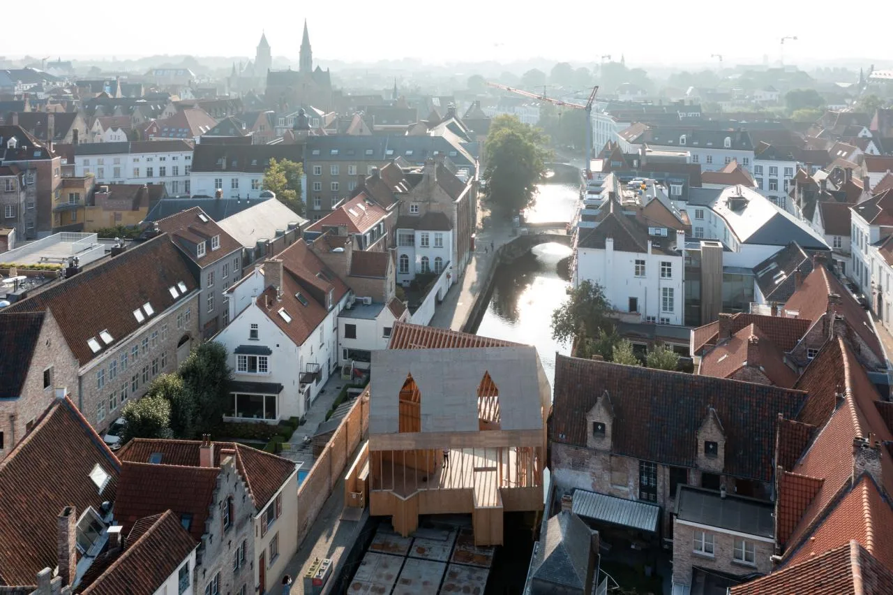 BIM Architecture | Bruges Double Exhibition Pavilion/PARA