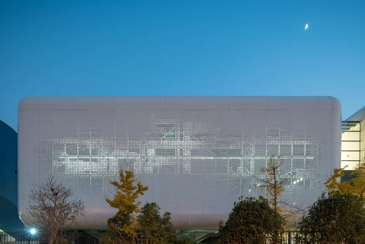 BIM Architecture | Shanghai Qingpu Pinghe Sports Center/OPEN Architecture Firm