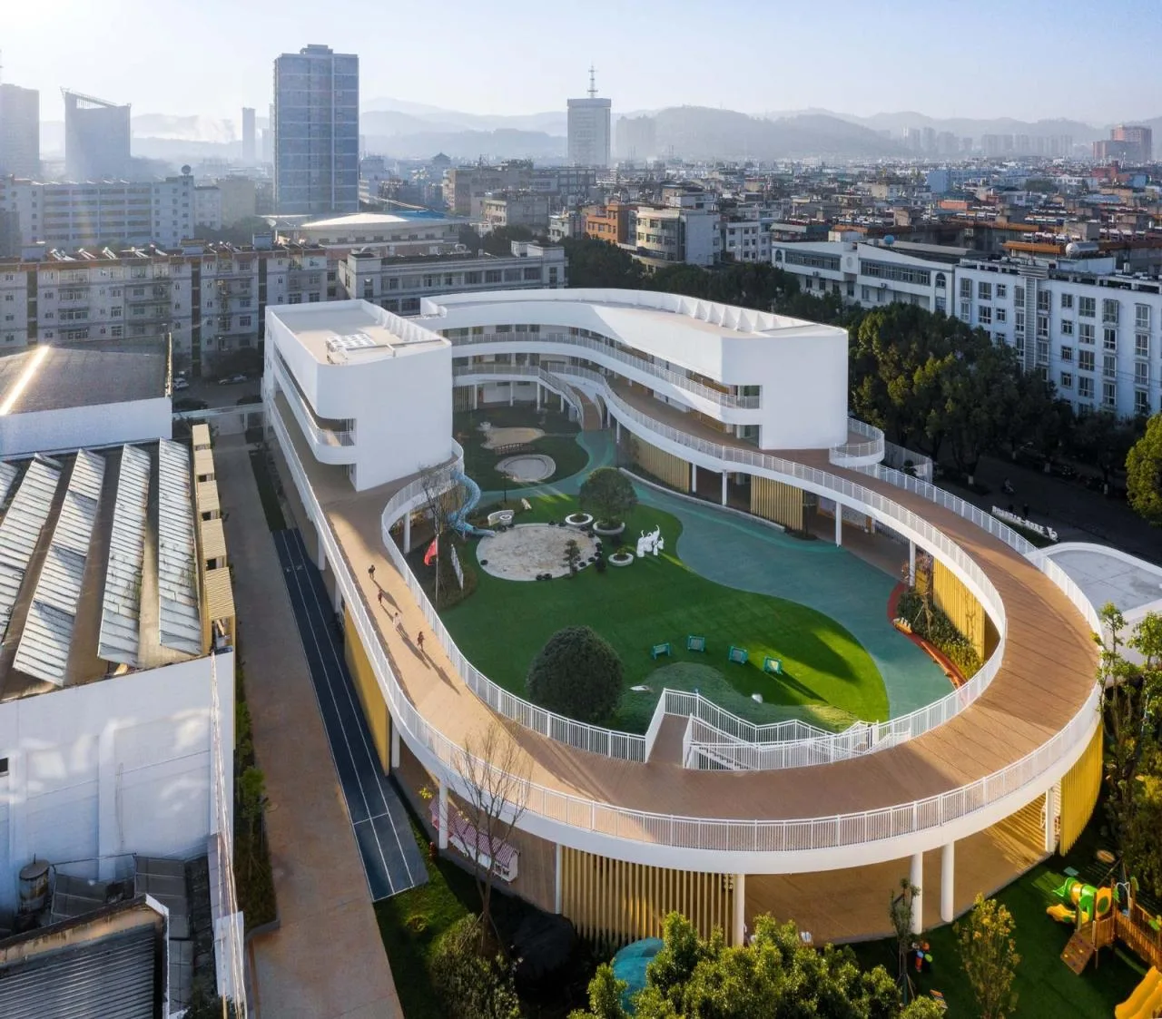 BIM Architecture | Guishan Garden Renewal of Yuxi No.1 Kindergarten Education Group in Yunnan Province/Shanghai Sixu Architectural Planning and Design