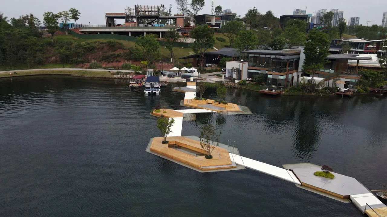 BIM Architecture | Chengdu Luhu Sky Floating Island/unarchitecte