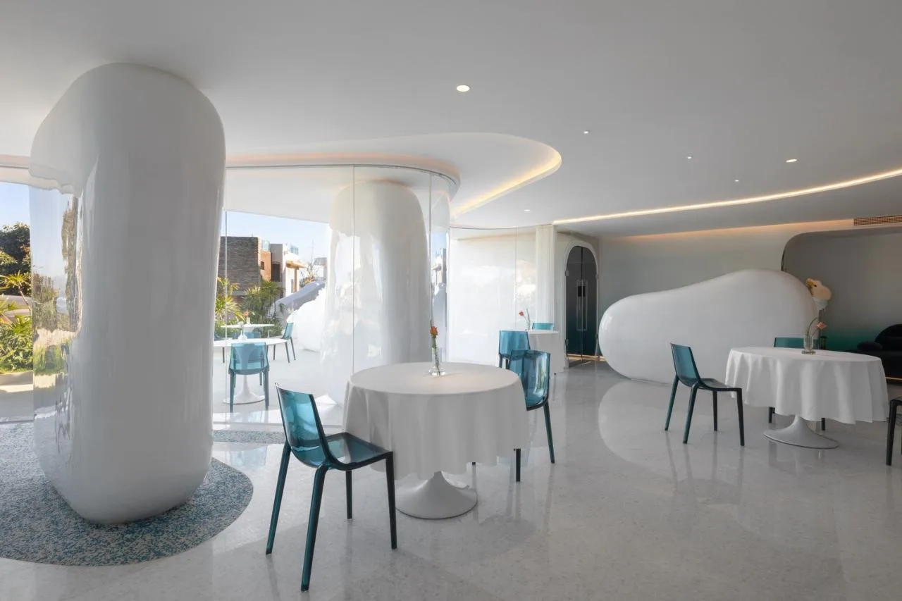 BIM Architecture | 'Breath of the Sea' Dali Green Half Mountain Hotel Renovation Design/Ordinary Design