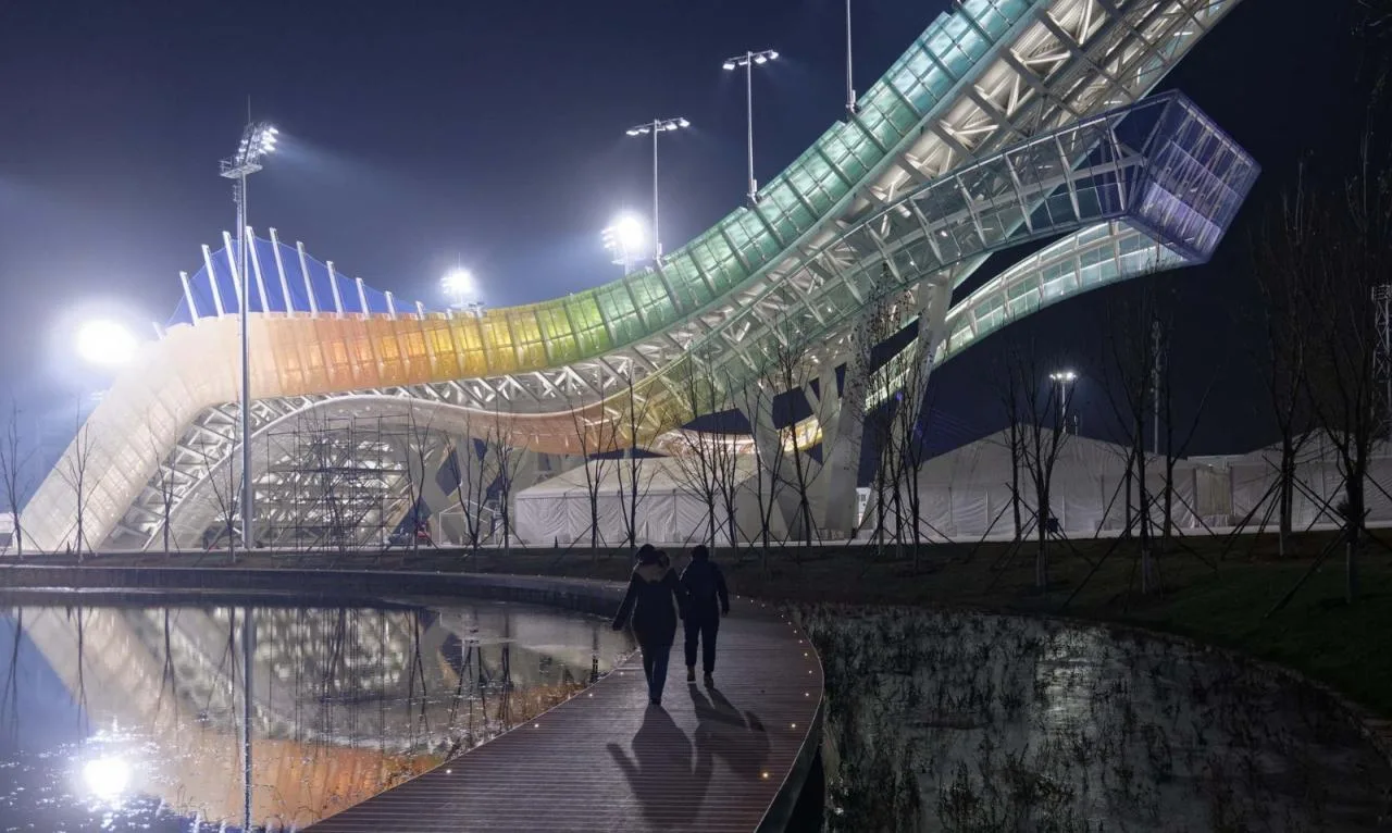 BIM Architecture | Shougang Ski Jumping Center/Tsinghua University Architectural Design and Research Institute