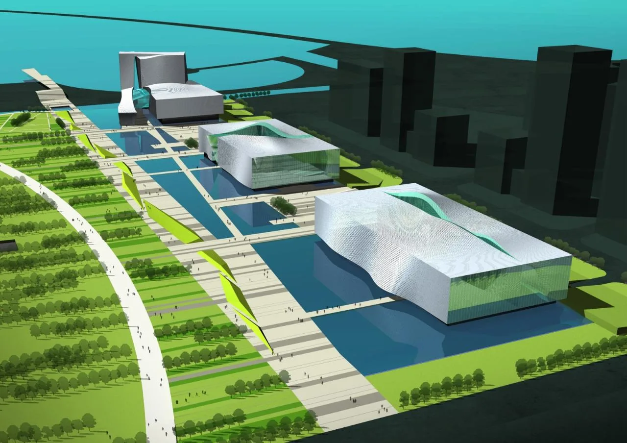 BIM Architecture | Shenzhen Bao'an Cultural District Performing Arts Center/Yan Xunqi Architectural Firm