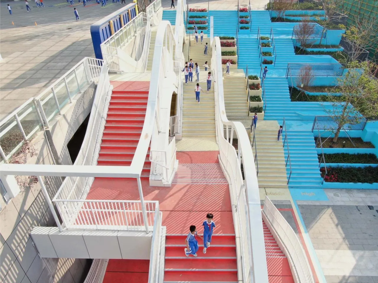 BIM Architecture | Space Renovation of Phoenix School in Guangming District, Shenzhen/Architectural Design by Tongji University in Shenzhen