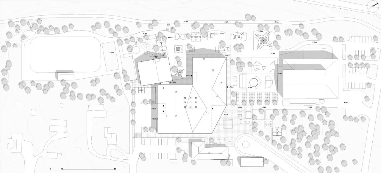 BIM Architecture | Hankasalmi School/Parviainen Architects