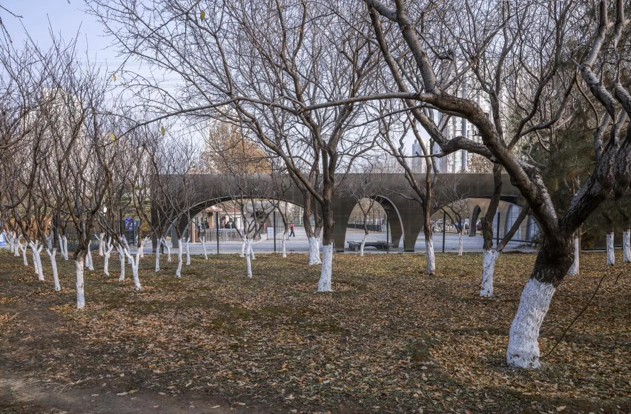 BIM Architecture | Beijing Olympic Forest Park Runner Service Station/TEMP Architectural Design Studio