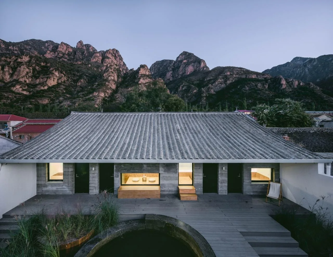 BIM Architecture | Twin Courtyard Homestay/Similar Architecture