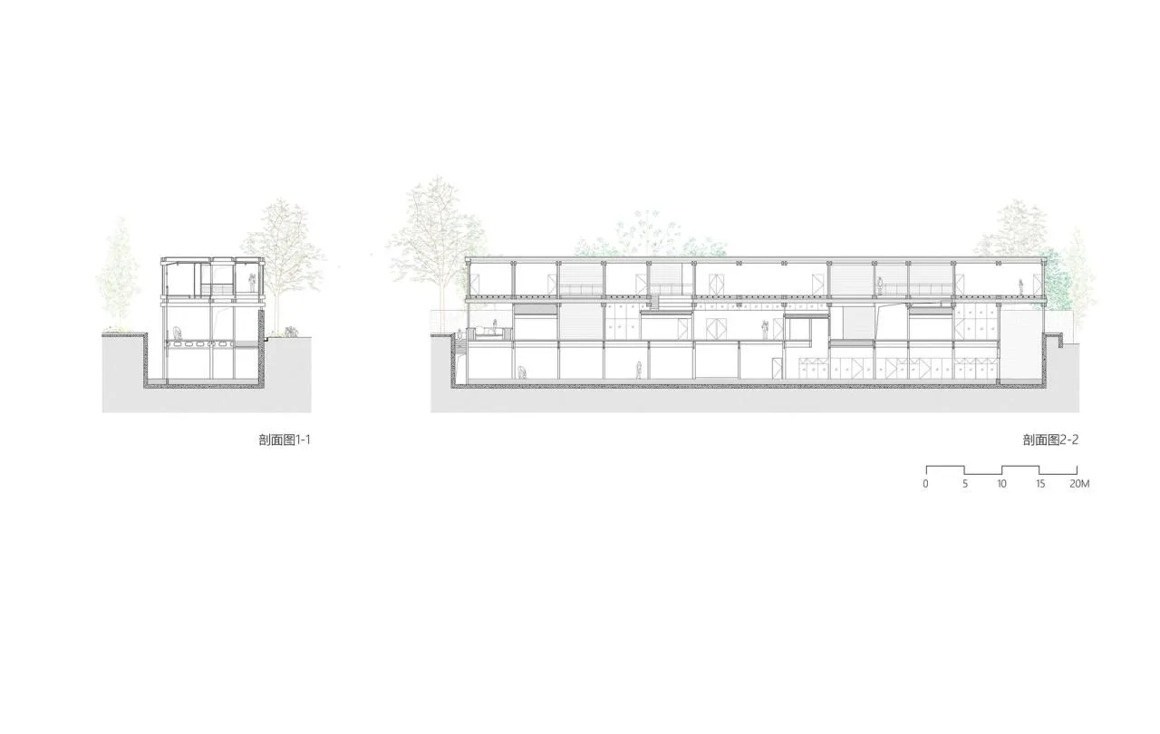 BIM Architecture | Yangpu Binjiang People's City Construction Exhibition Hall, Renren Hall/Tongji Original Design Studio