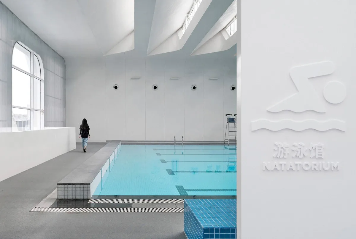 BIM Architecture | Shanghai Qingpu Pinghe Sports Center/OPEN Architecture Firm