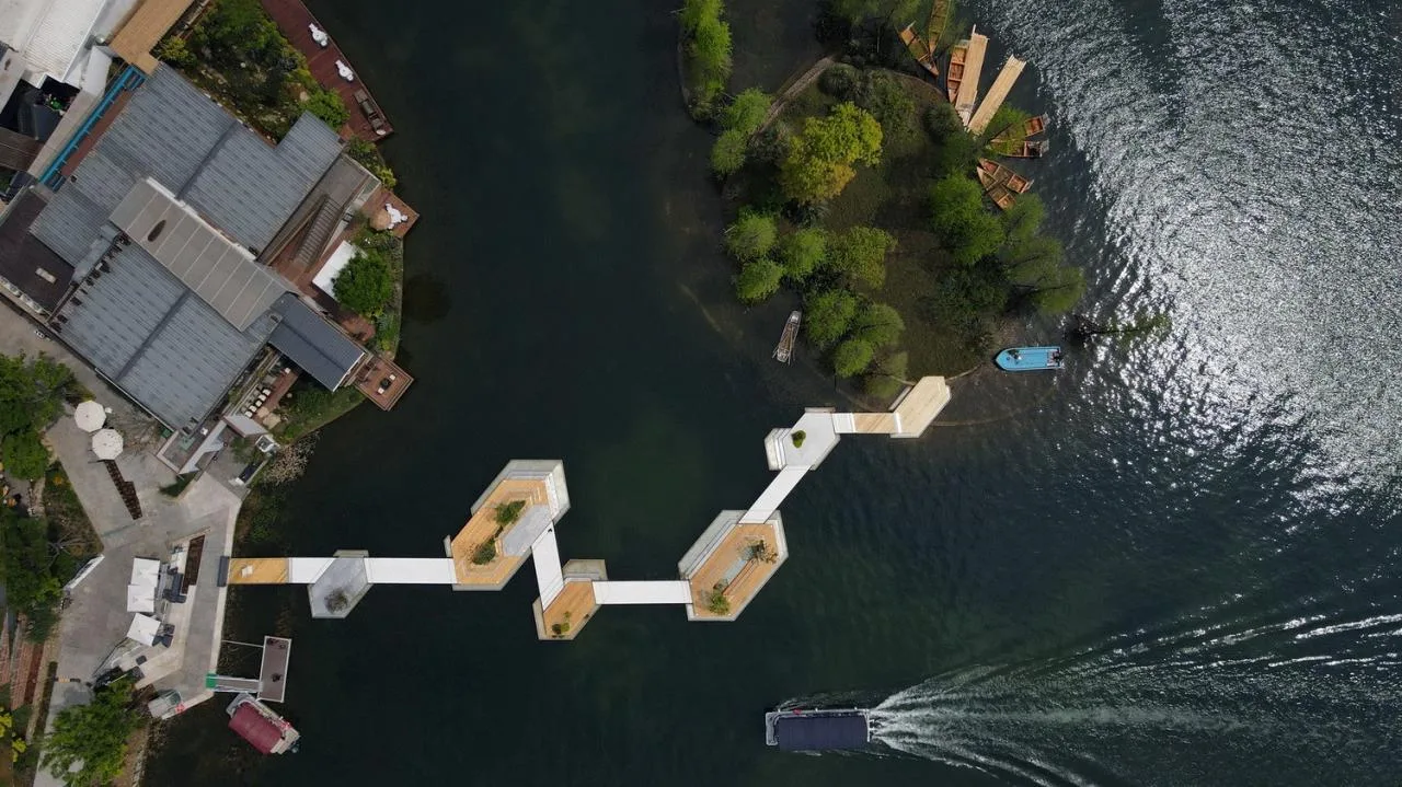 BIM Architecture | Chengdu Luhu Sky Floating Island/unarchitecte