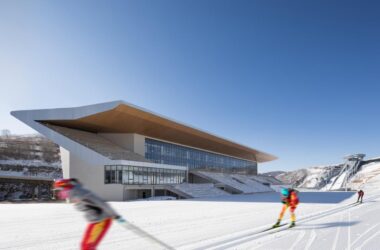 BIM Architecture: National Biathlon Center by Tsinghua University Design Institute-BIM WORLD
