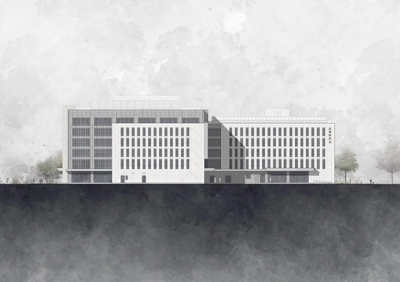 BIM Architecture | Hongyuan New Era Building/Beijing Puzuo Architectural Design Co., Ltd