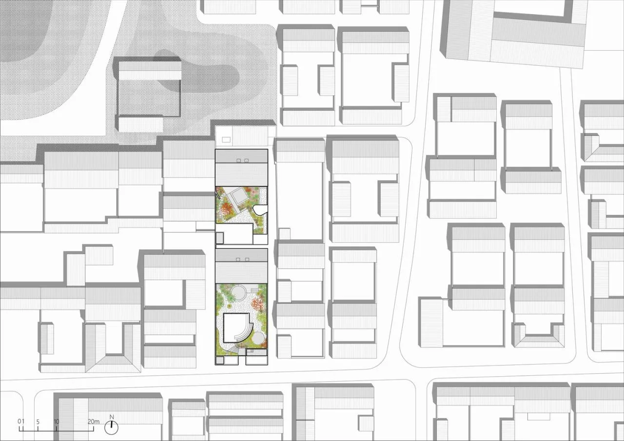 BIM Architecture | Twin Courtyard Homestay/Similar Architecture