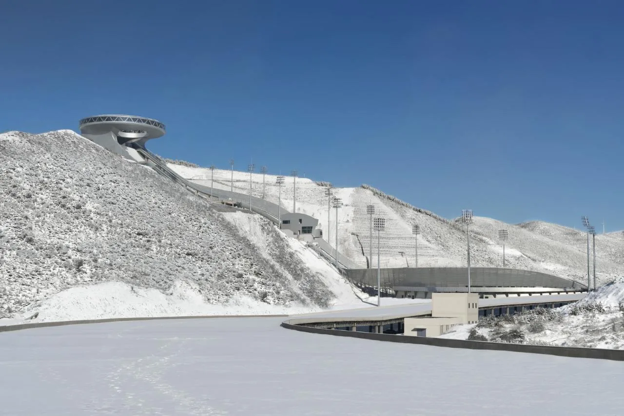 BIM Architecture | National Ski Jumping Center/THAD Tsinghua University Architectural Design and Research Institute
