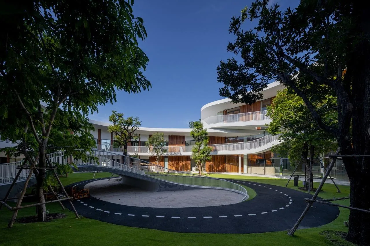 BIM Architecture | Kindergarten Space Full of Childhood in Bangkok, Thailand/Plan Architect