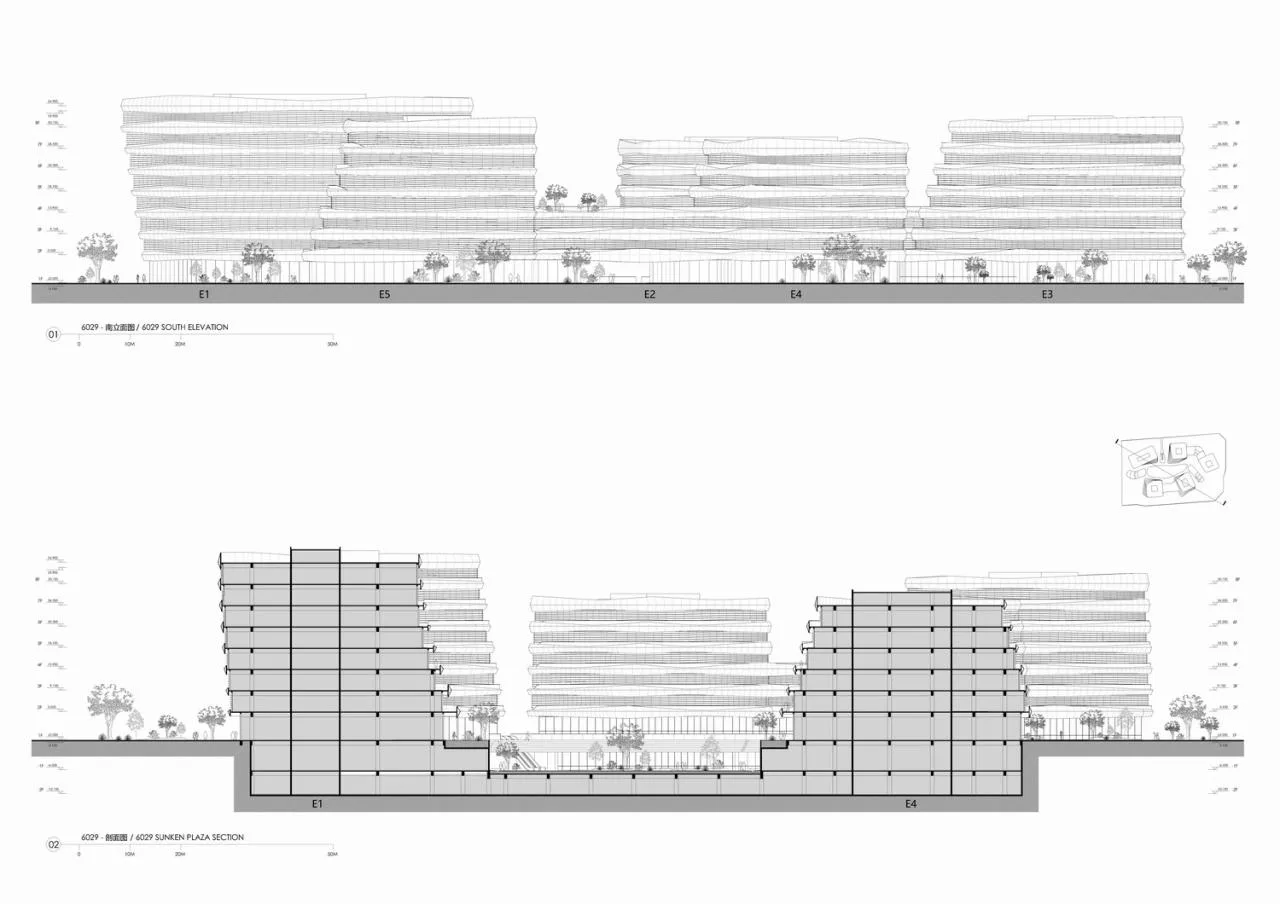 BIM Architecture | Xishan Zhigu - Beijing Collaborative Innovation Park/CAA Architecture Firm