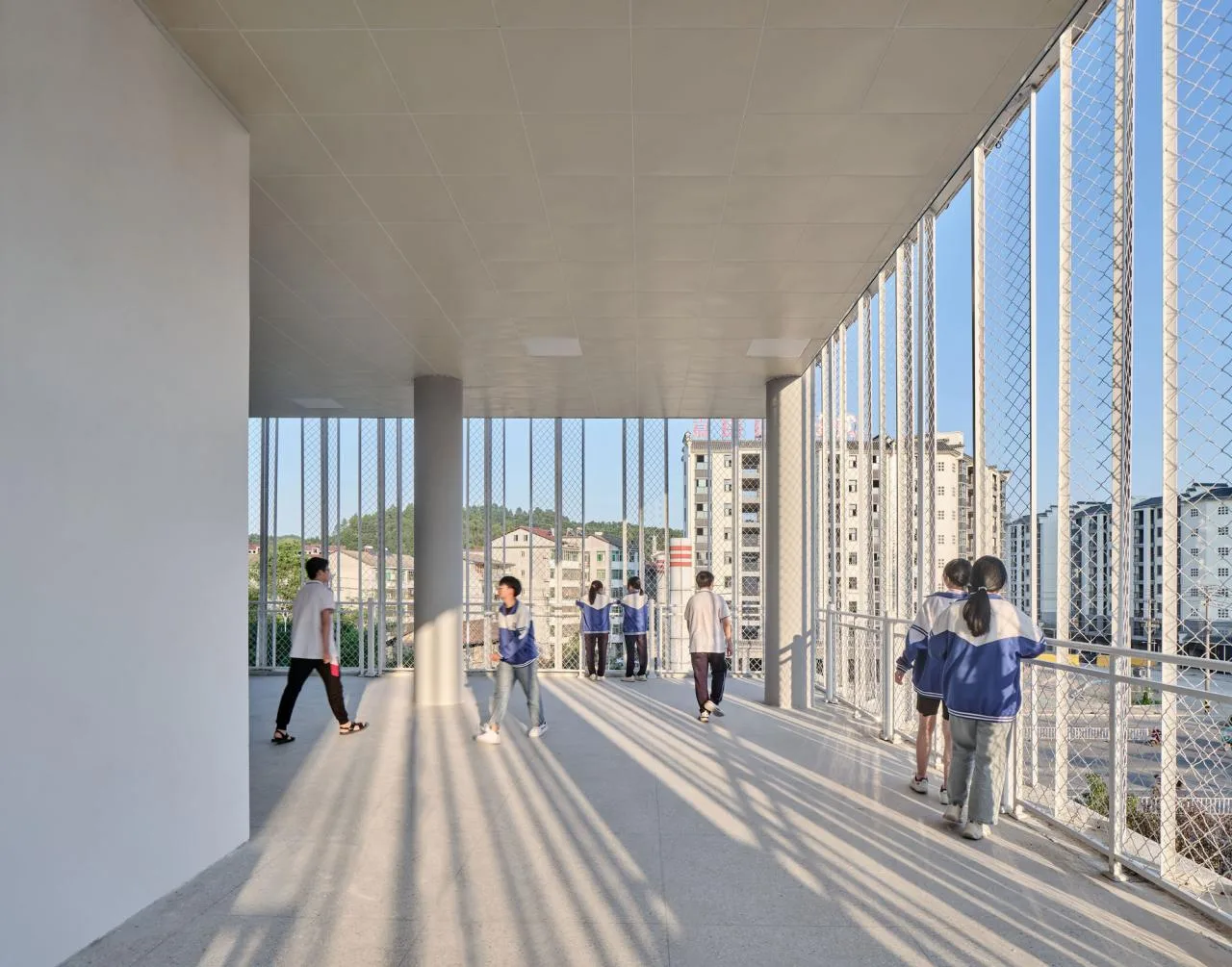 BIM Architecture | Yihuang No.1 Middle School Comprehensive Building/By Building