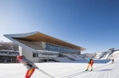 BIM Architecture: National Biathlon Center by Tsinghua University Design Institute-BIM WORLD