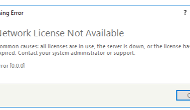 Why Is the Autodesk Network License Unavailable for BIM? Understanding the 'Network License Not Available - Error __AI_C_SC_0_' Message-BIM WORLD