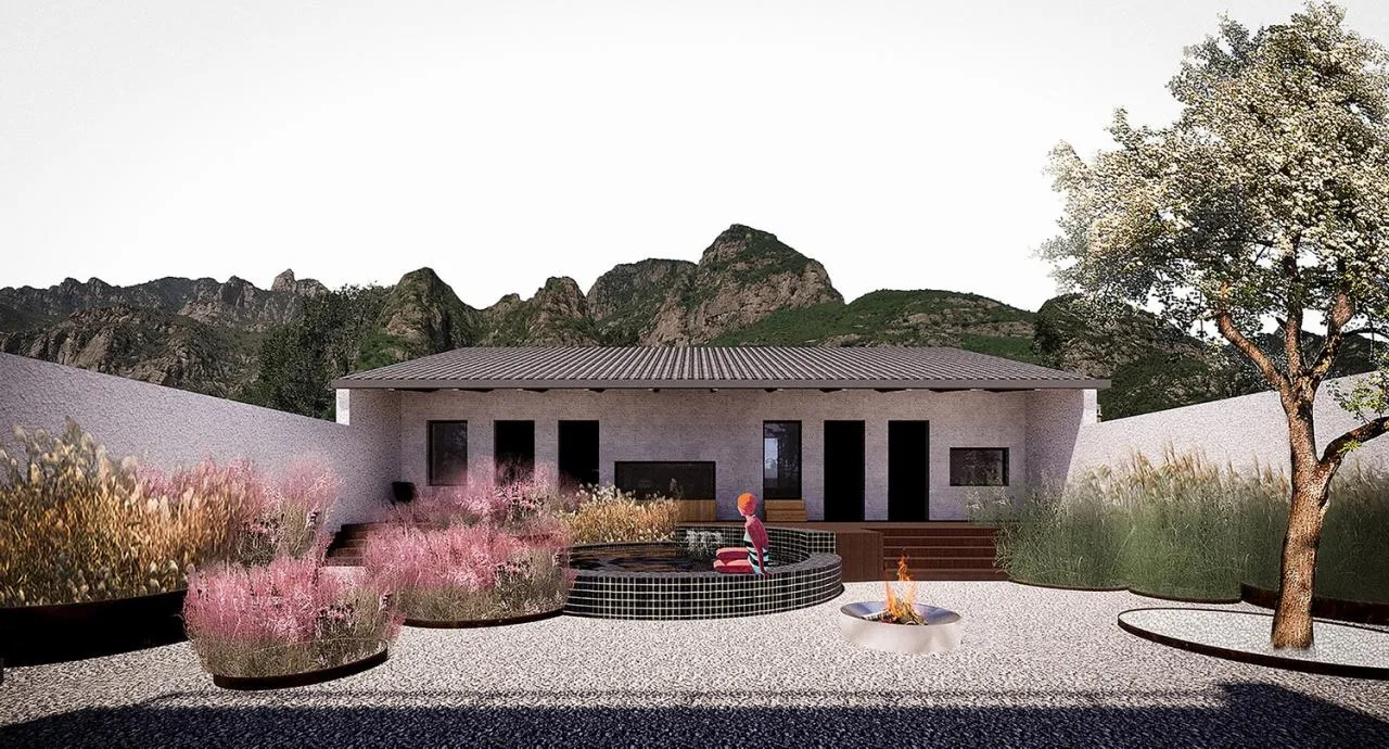 BIM Architecture | Twin Courtyard Homestay/Similar Architecture