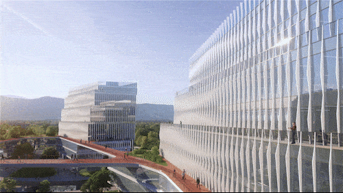BIM Architecture | Xishan Zhigu - Beijing Collaborative Innovation Park/CAA Architecture Firm