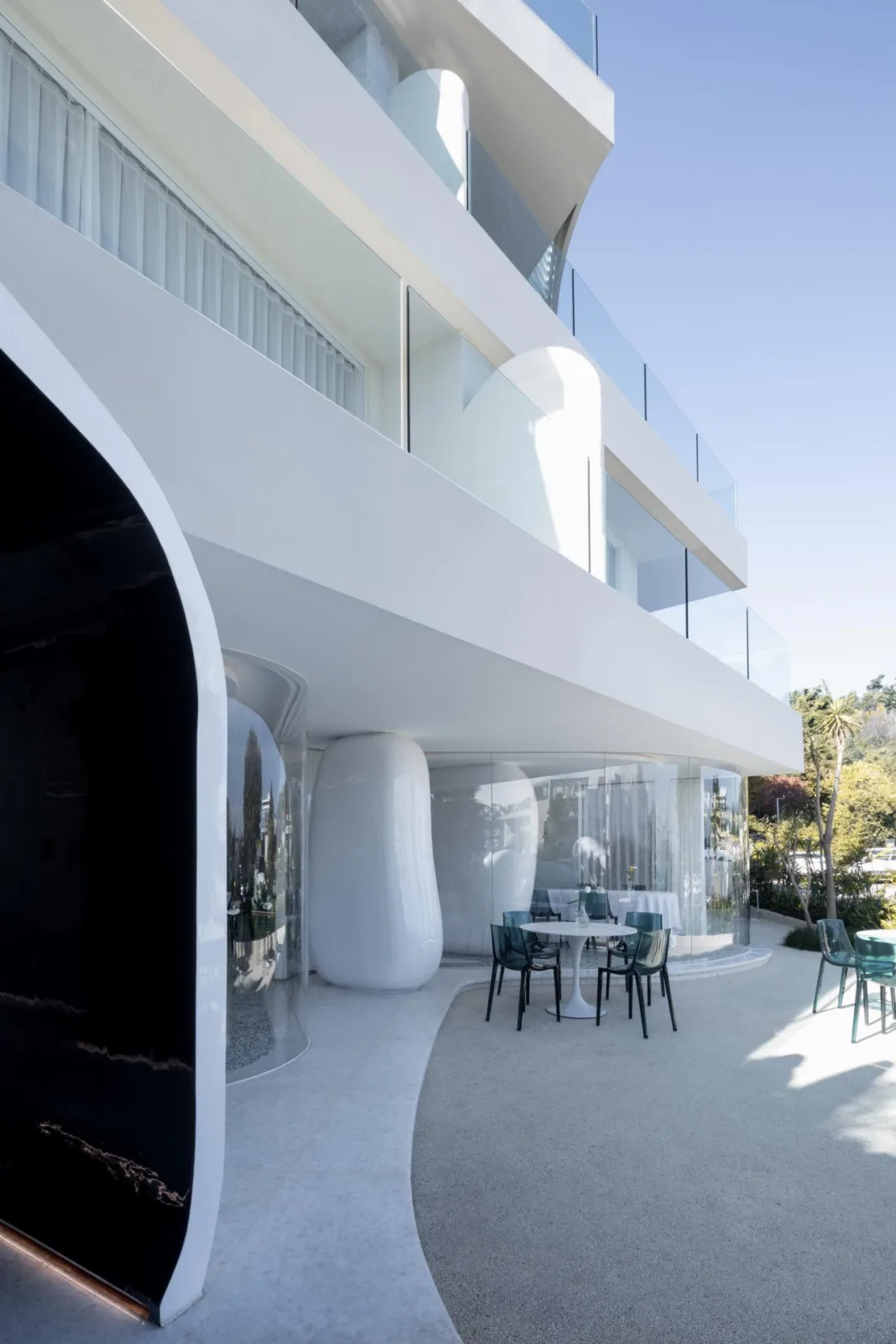 BIM Architecture | 'Breath of the Sea' Dali Green Half Mountain Hotel Renovation Design/Ordinary Design