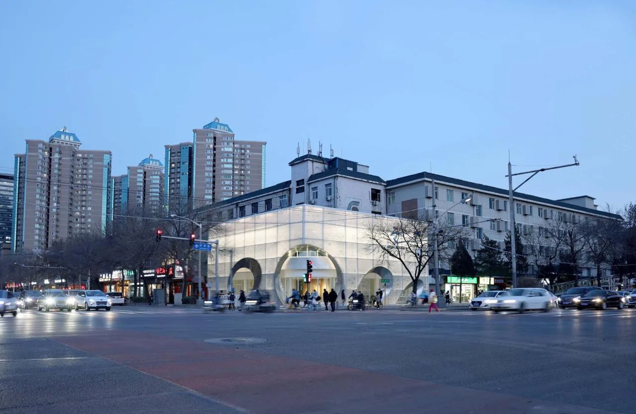 BIM Architecture | Ice Crystal Box, Asian Games Village Street Office Renovation/China Academy of Architectural Design and Research