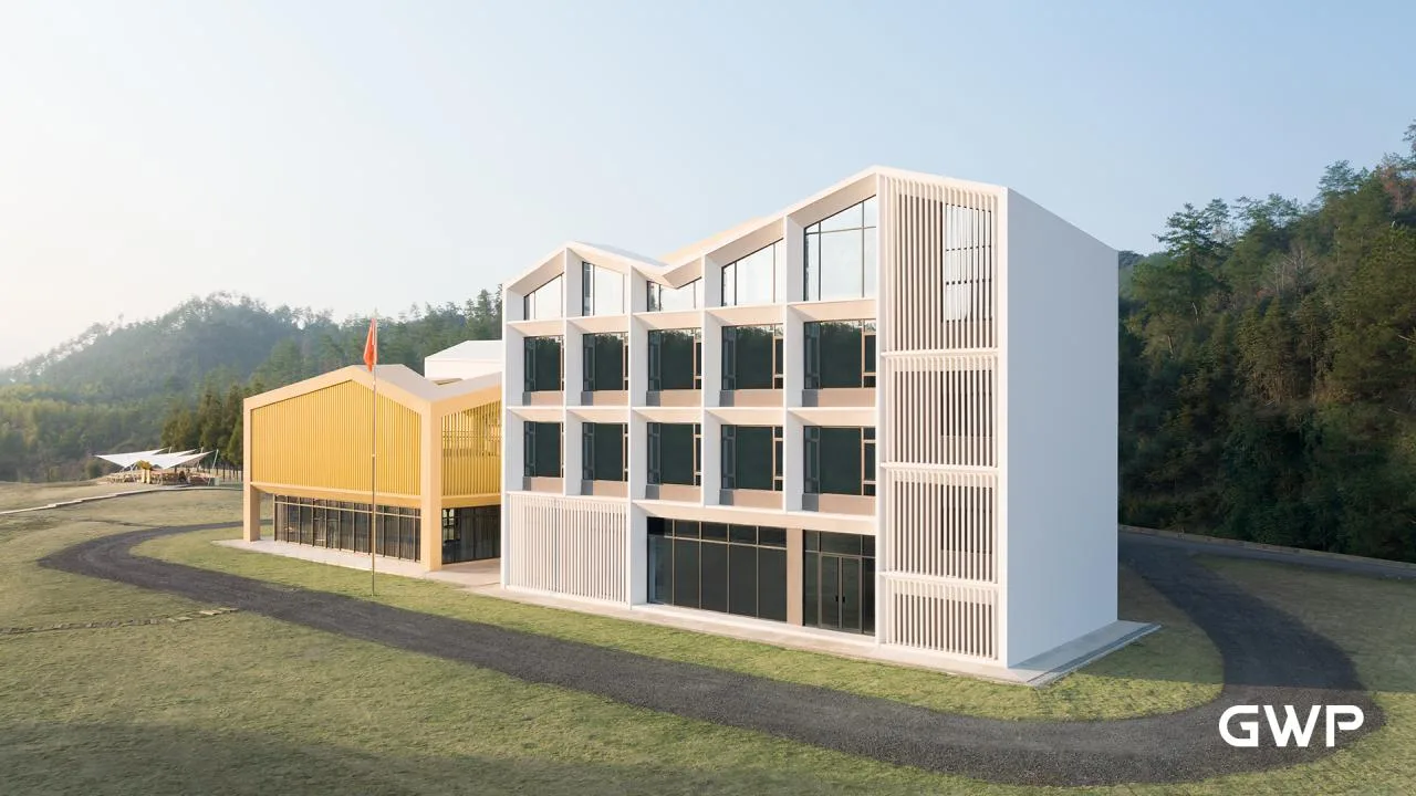 BIM Architecture | Spread Wings in the Wind, Embark on Dreams - Lin'an Fengzhigu International Camp/GWP