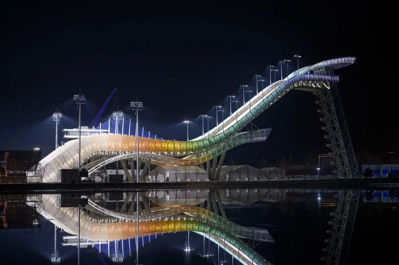 BIM Architecture | Shougang Ski Jumping Center/Tsinghua University Architectural Design and Research Institute