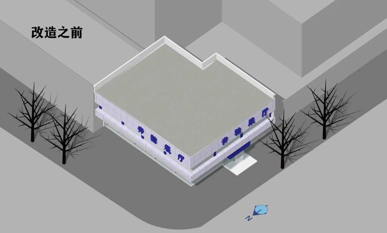 BIM Architecture | Ice Crystal Box, Asian Games Village Street Office Renovation/China Academy of Architectural Design and Research