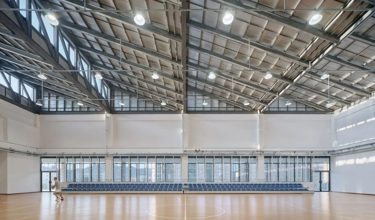 BIM Architecture | Yihuang No.1 Middle School Comprehensive Building/By Building