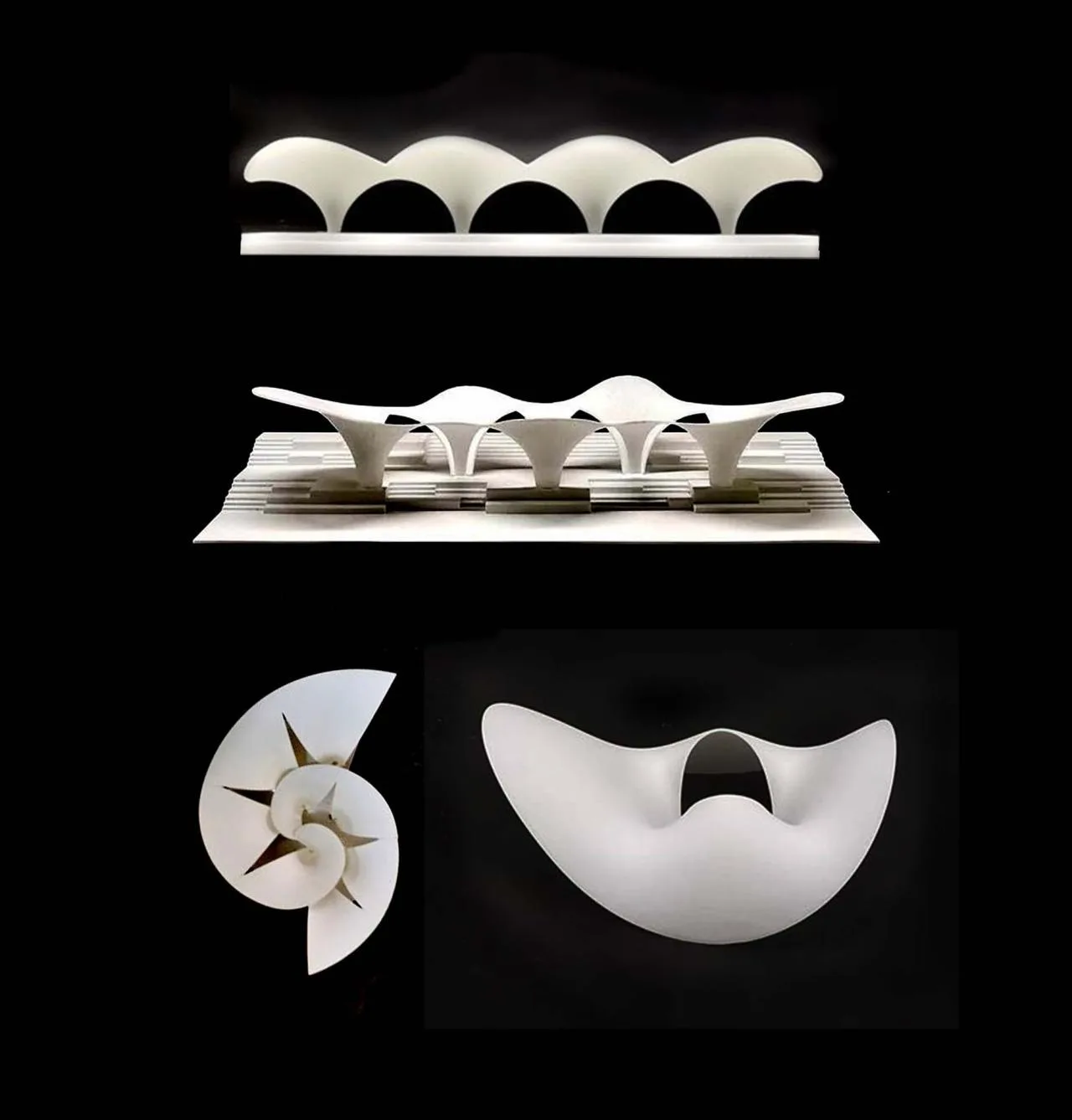 BIM Architecture | Huahai Bamboo Pavilion, City Park acupuncture and moxibustion Renewal/Vertical Beam Club+School of Architecture of South China University of Technology