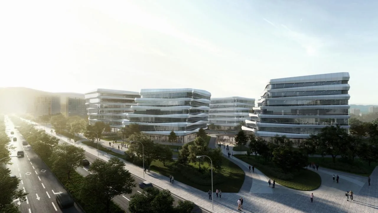 BIM Architecture | Xishan Zhigu - Beijing Collaborative Innovation Park/CAA Architecture Firm