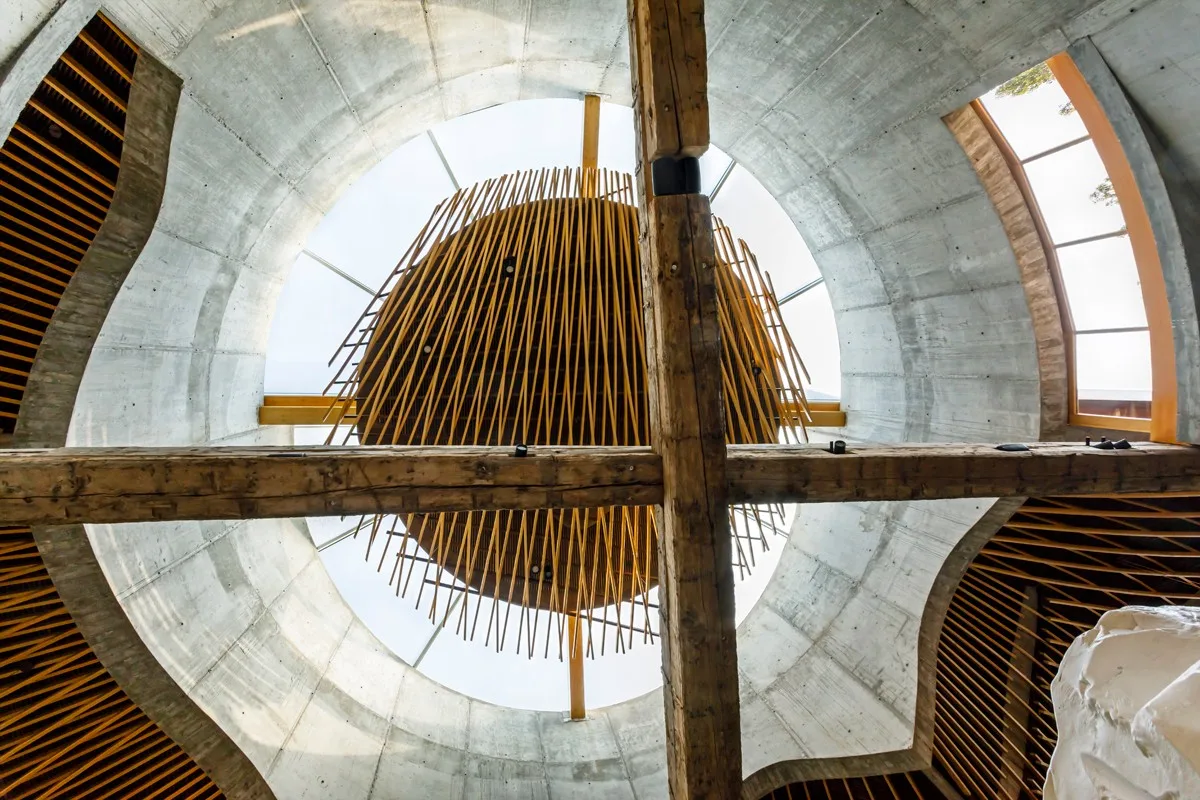 BIM Architecture | Suspended Roof: Church and Diocese Complex/Miralles Tagliabue EMBT