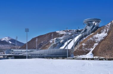 BIM Architecture: National Ski Jumping Center by THAD, Tsinghua University Architectural Design Institute-BIM WORLD