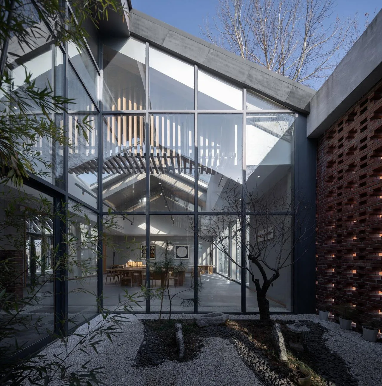 BIM Architecture | Dabie Mountain Rural Reception Hall/Harmony Design