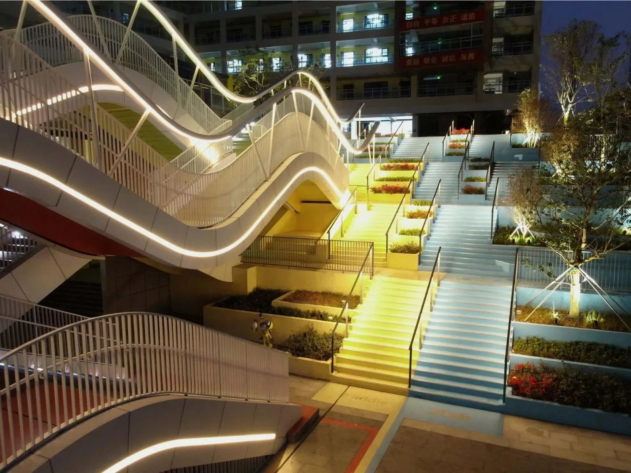 BIM Architecture | Space Renovation of Phoenix School in Guangming District, Shenzhen/Architectural Design by Tongji University in Shenzhen