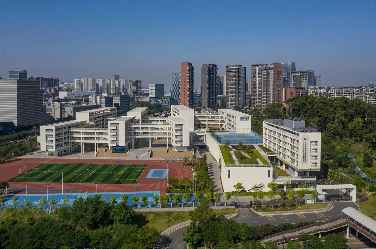 BIM Architecture | Phoenix School in Guangming New District, Shenzhen / 'Zhong Zhong + Zhong Bo Bo' Studio of Shenzhen University Architectural Design and Research Institute