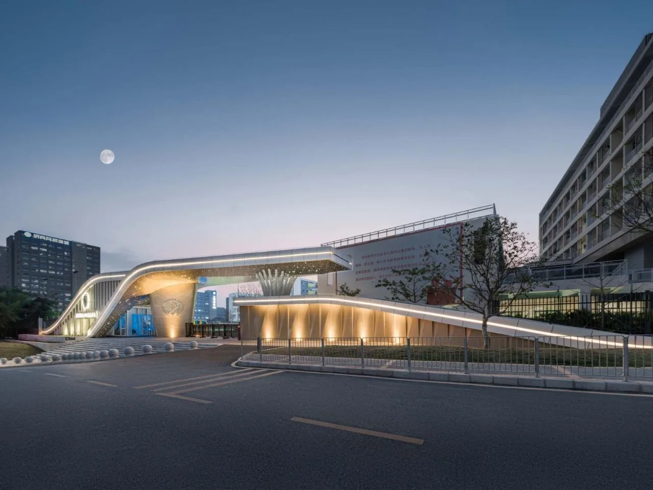 BIM Architecture | Space Renovation of Phoenix School in Guangming District, Shenzhen/Architectural Design by Tongji University in Shenzhen