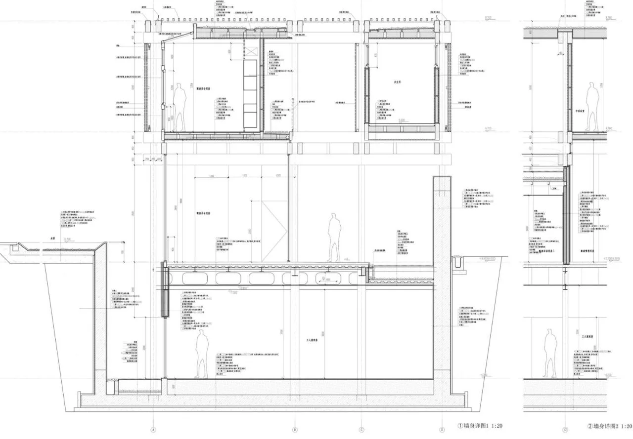 BIM Architecture | Yangpu Binjiang People's City Construction Exhibition Hall, Renren Hall/Tongji Original Design Studio
