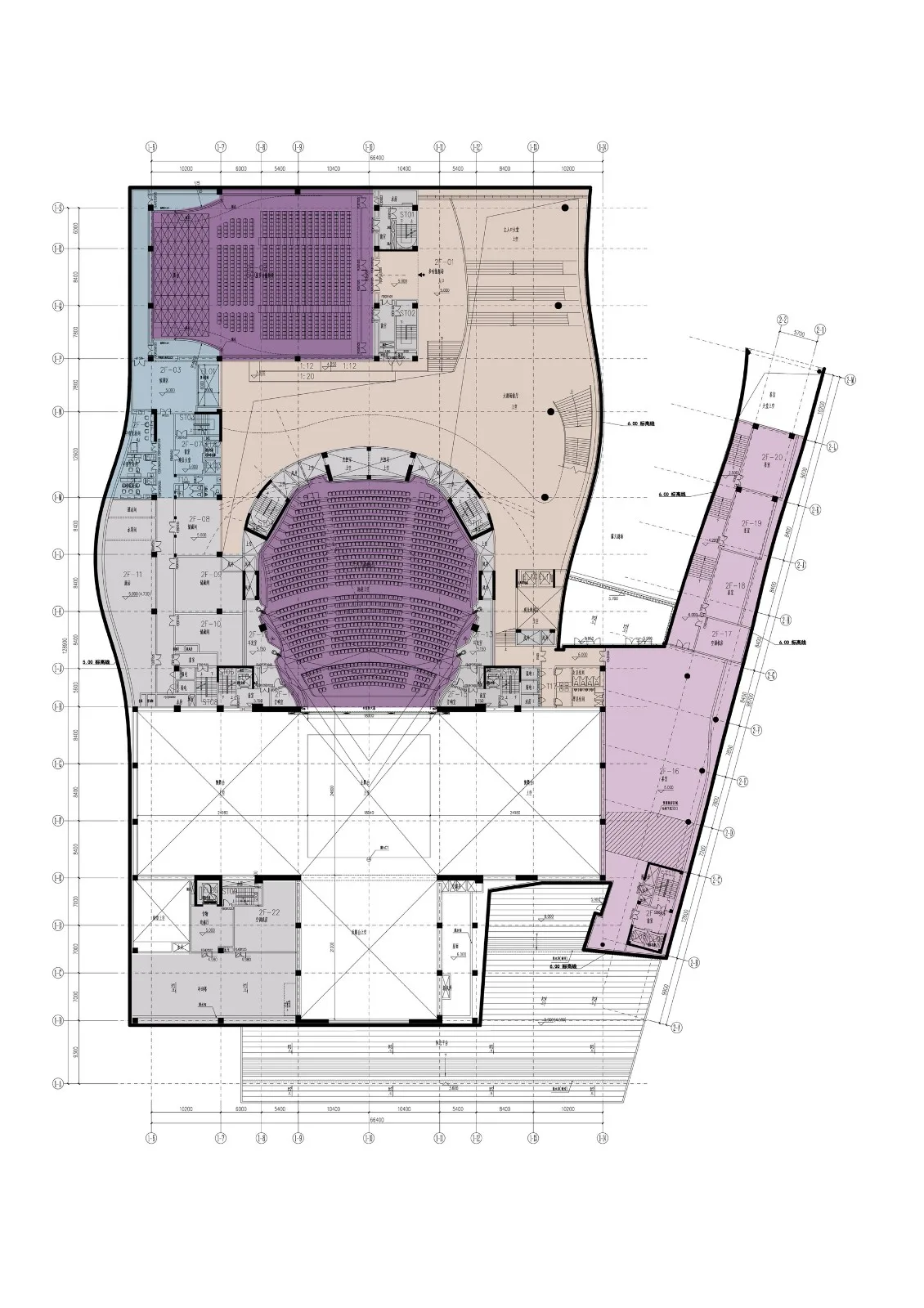 BIM Architecture | Shenzhen Bao'an Cultural District Performing Arts Center/Yan Xunqi Architectural Firm