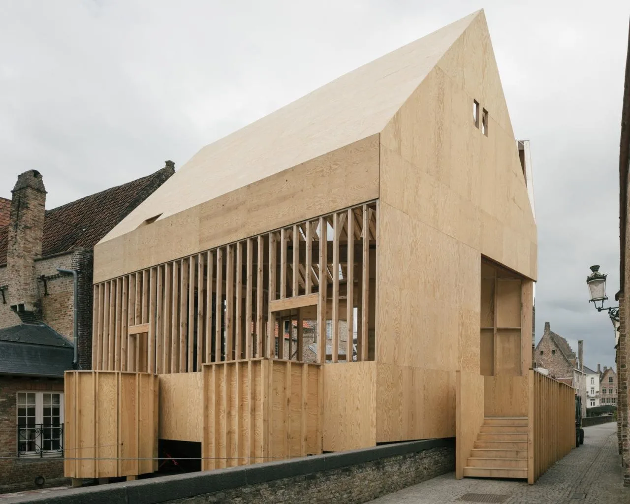 BIM Architecture | Bruges Double Exhibition Pavilion/PARA